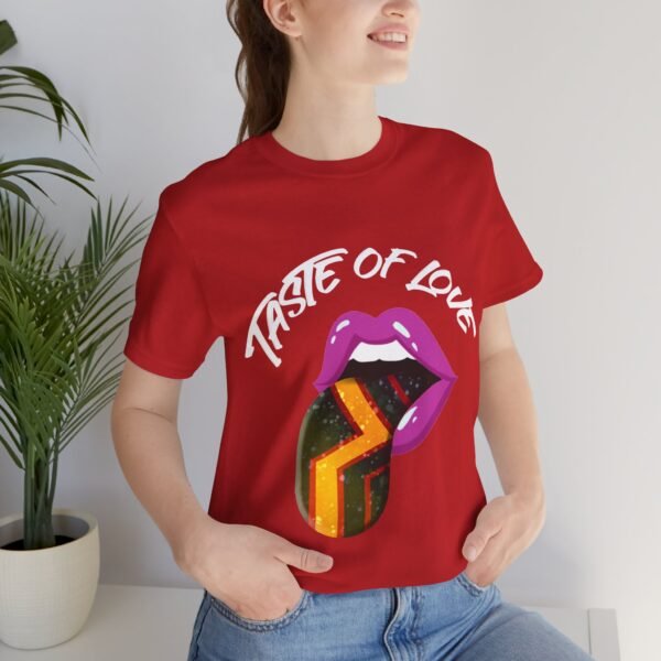 Rubber Flag T-shirt Valentines Day Unisex Size - Taste Of Love - Image 39