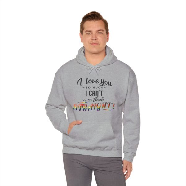 Philadelphia Flag Hoodie Valentine's Day Unisex Size - I Can't Even Think Straight - Image 13
