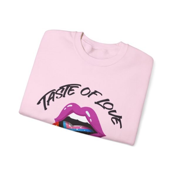 Progress Flag Heavy Blend Crewneck Sweatshirt Valentines Day Unisex Size - Taste Of Love - Image 11