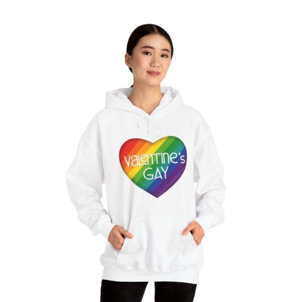 LGBTQ  Hoodie Valentine's Day Unisex Size - Valentine's Gay - Image 3