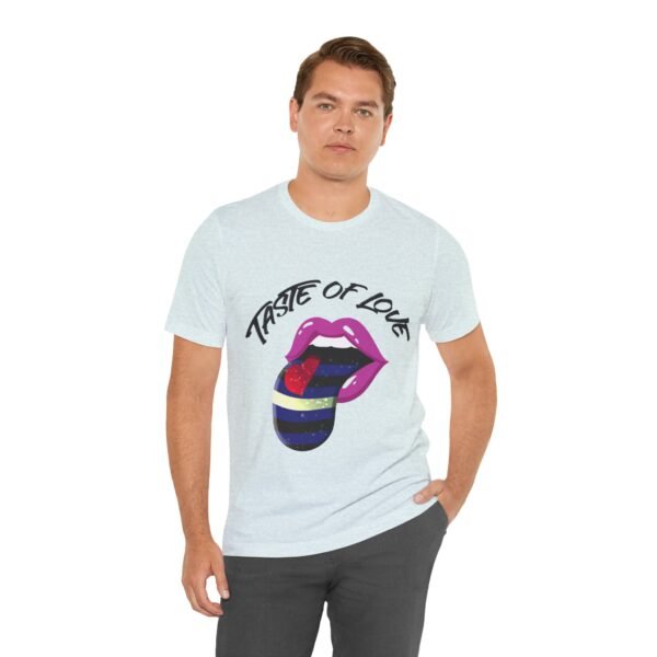 Leather Flag T-shirt Valentines Day Unisex Size - Taste Of Love - Image 22