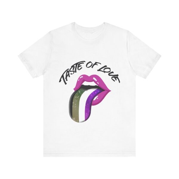 Asexual Flag T-shirt Valentines Day Unisex Size - Taste Of Love