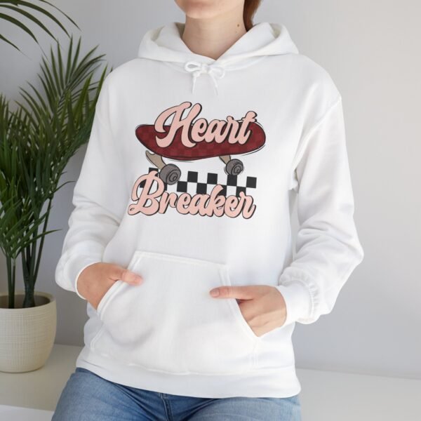 Hoodie Valentine's Day Unisex Size - Heart Breaker - Image 7