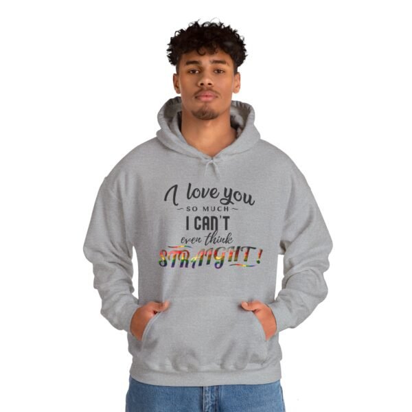 Philadelphia Flag Hoodie Valentine's Day Unisex Size - I Can't Even Think Straight - Image 11