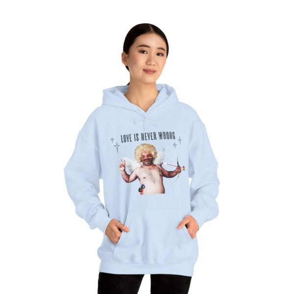 Philadelphia Flag Hoodie Valentine's Day Unisex Size - Love Is Never Wrong - Image 17
