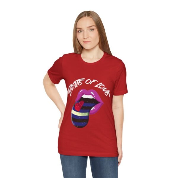 Leather Flag T-shirt Valentines Day Unisex Size - Taste Of Love - Image 37