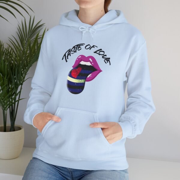 Leather Flag Hoodie Valentine's Day Unisex Size - Taste Of Love - Image 21