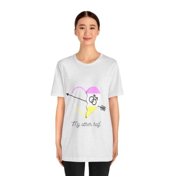 Twink Flag T-shirt Valentines Day Unisex Size - My Other Half - Image 3
