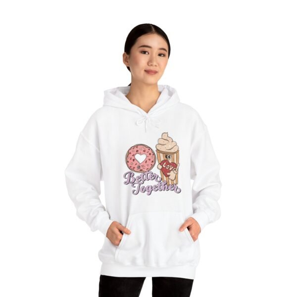 Hoodie Valentine's Day Unisex Size - Better Together - Image 3