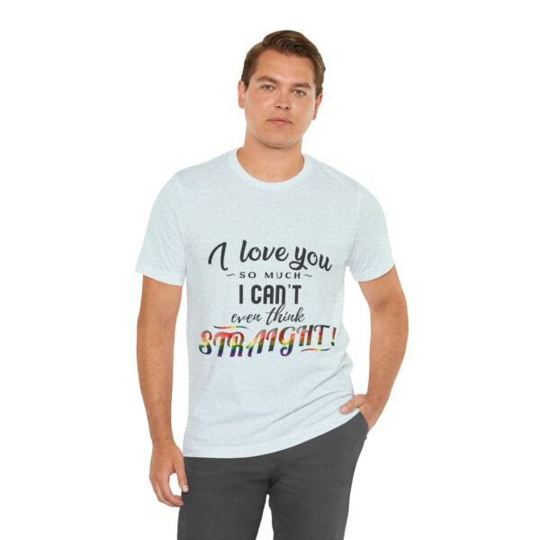 Philadelphia Flag T-shirt Valentines Day Unisex Size - I Can't Even Think Straight - Image 30