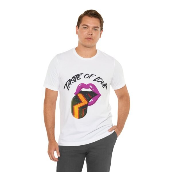 Rubber Flag T-shirt Valentines Day Unisex Size - Taste Of Love - Image 6