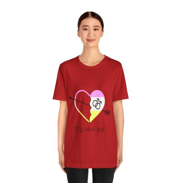 Twink Flag T-shirt Valentines Day Unisex Size - My Other Half - Image 35