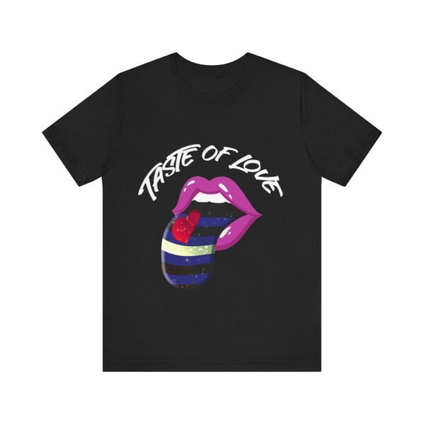 Leather Flag T-shirt Valentines Day Unisex Size - Taste Of Love - Image 9