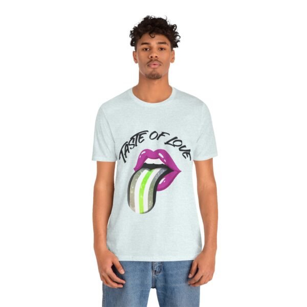 Agender Flag T-shirt Valentines Day Unisex Size - Taste Of Love - Image 20