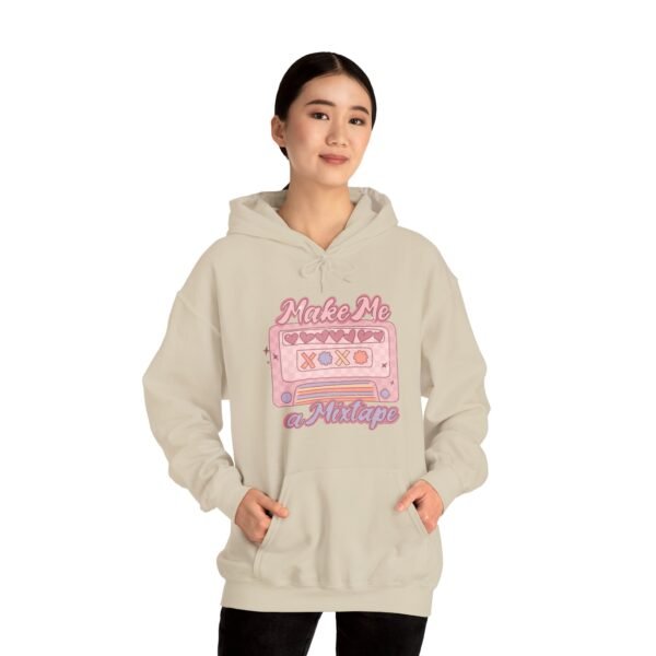 Hoodie Valentine's Day Unisex Size - Make Me A Mixtape - Image 10