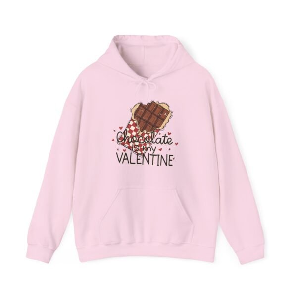 Hoodie Valentine's Day Unisex Size - Chocolate Is My Valentine - Image 29