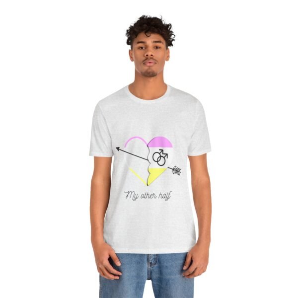 Twink Flag T-shirt Valentines Day Unisex Size - My Other Half - Image 4