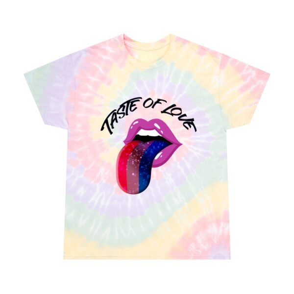 Bisexual Flag Tie-Dye Spiral T-Shirt Valentines Day Unisex Size - Taste Of Love