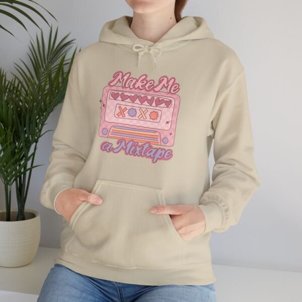 Hoodie Valentine's Day Unisex Size - Make Me A Mixtape - Image 14