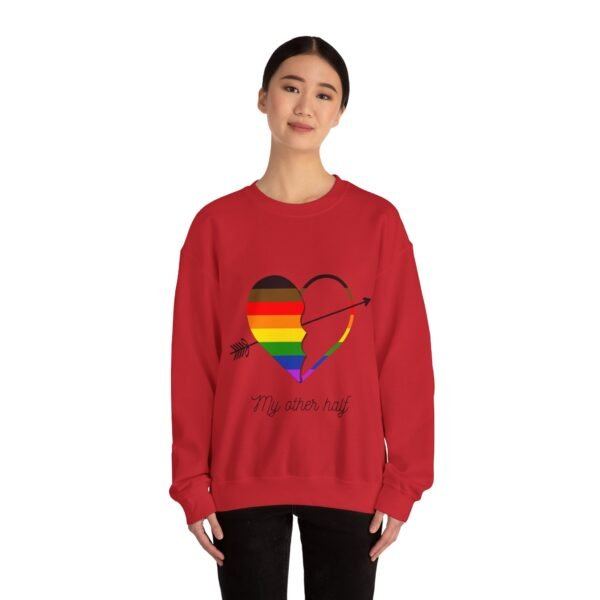 Philadelphia Flag Heavy Blend Crewneck Sweatshirt Valentines Day Unisex Size - My Other Half - Image 20