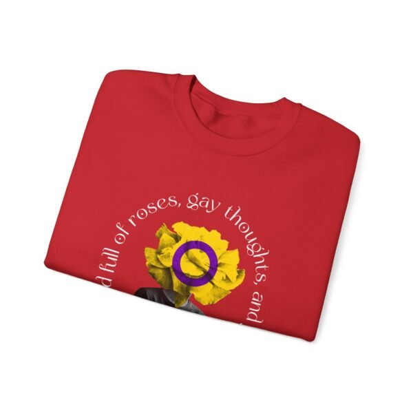 Intersexual Flag Heavy Blend Crewneck Sweatshirt Valentines Day Unisex Size - Head Full Of Roses - Image 19