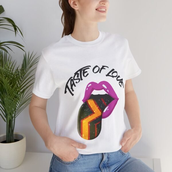 Rubber Flag T-shirt Valentines Day Unisex Size - Taste Of Love - Image 7