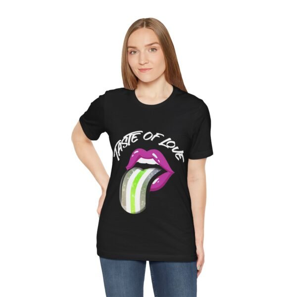 Agender Flag T-shirt Valentines Day Unisex Size - Taste Of Love - Image 13