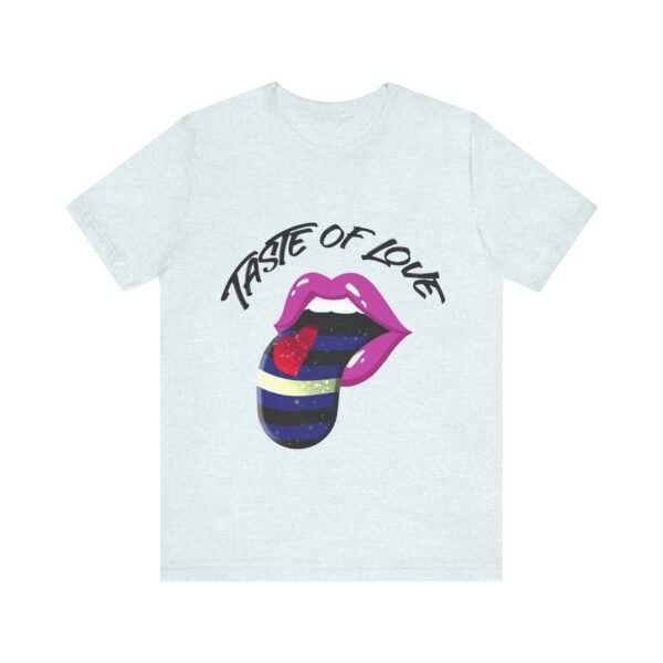 Leather Flag T-shirt Valentines Day Unisex Size - Taste Of Love - Image 17