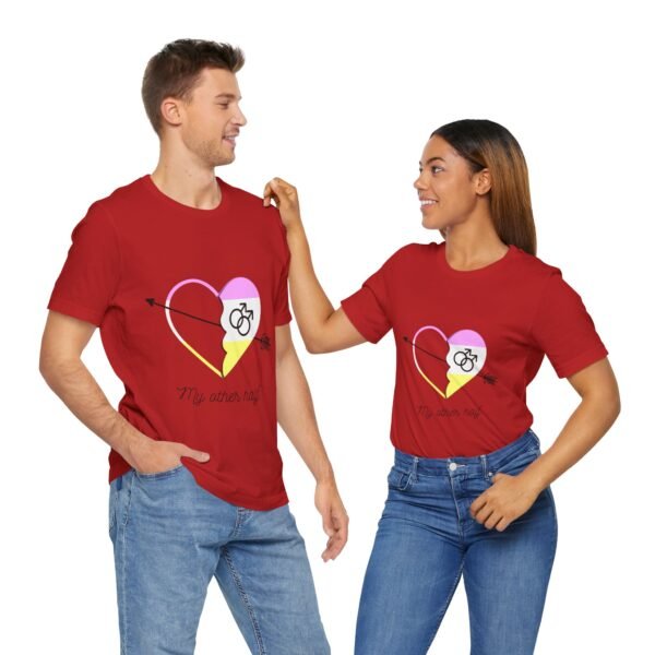 Twink Flag T-shirt Valentines Day Unisex Size - My Other Half - Image 40