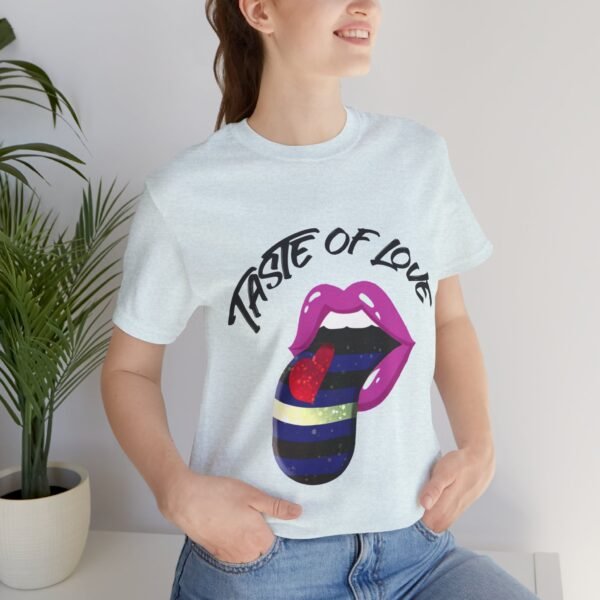 Leather Flag T-shirt Valentines Day Unisex Size - Taste Of Love - Image 23