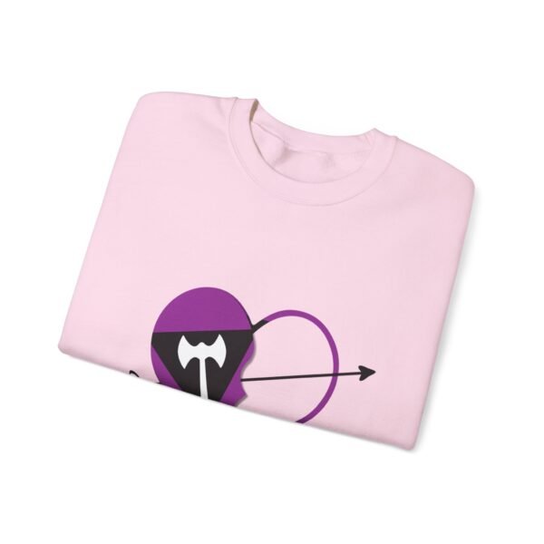 Labrys Lesbian Flag Heavy Blend Crewneck Sweatshirt Valentines Day Unisex Size - My Other Half - Image 19