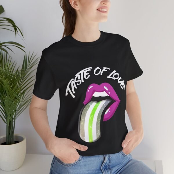 Agender Flag T-shirt Valentines Day Unisex Size - Taste Of Love - Image 15