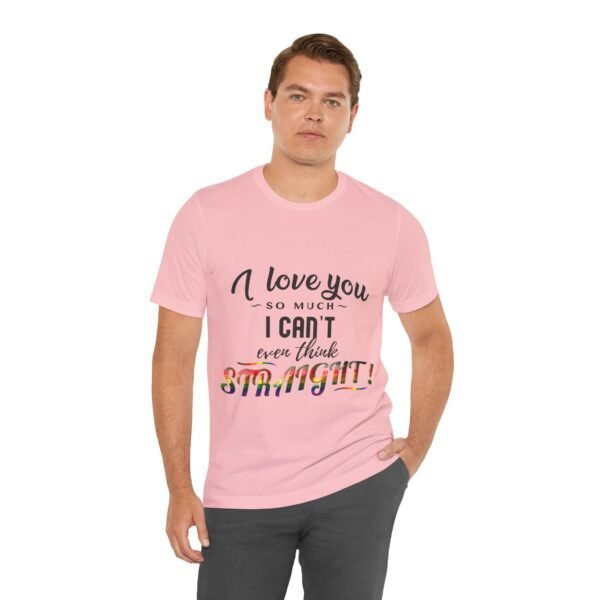 Philadelphia Flag T-shirt Valentines Day Unisex Size - I Can't Even Think Straight - Image 38