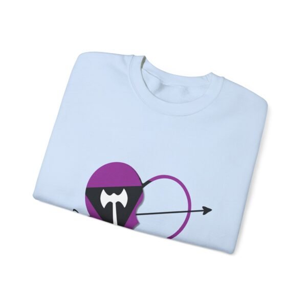 Labrys Lesbian Flag Heavy Blend Crewneck Sweatshirt Valentines Day Unisex Size - My Other Half - Image 15