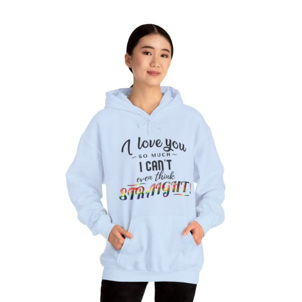 Philadelphia Flag Hoodie Valentine's Day Unisex Size - I Can't Even Think Straight - Image 17