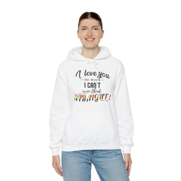 Philadelphia Flag Hoodie Valentine's Day Unisex Size - I Can't Even Think Straight - Image 5