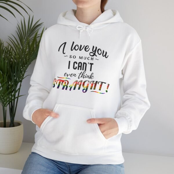Philadelphia Flag Hoodie Valentine's Day Unisex Size - I Can't Even Think Straight - Image 7