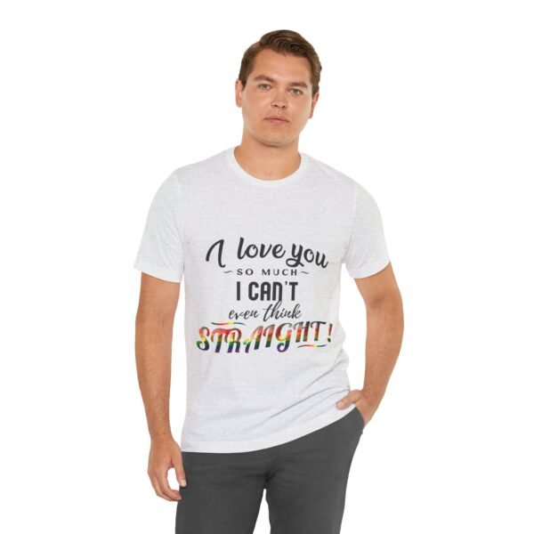 Philadelphia Flag T-shirt Valentines Day Unisex Size - I Can't Even Think Straight - Image 14