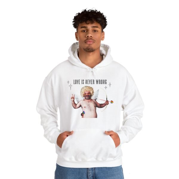 Philadelphia Flag Hoodie Valentine's Day Unisex Size - Love Is Never Wrong - Image 4