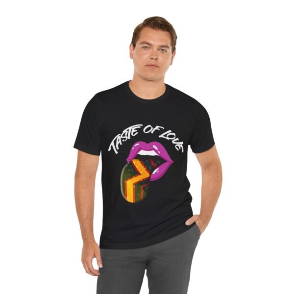 Rubber Flag T-shirt Valentines Day Unisex Size - Taste Of Love - Image 14