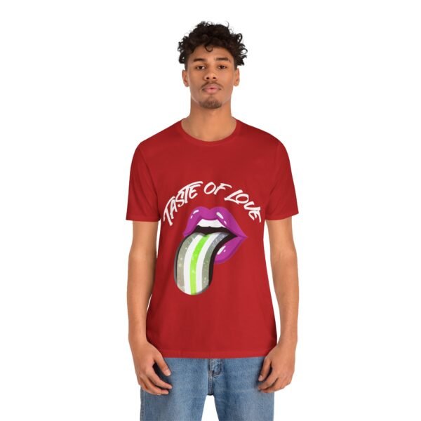 Agender Flag T-shirt Valentines Day Unisex Size - Taste Of Love - Image 36