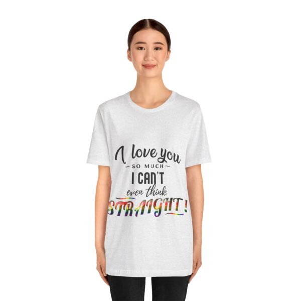 Philadelphia Flag T-shirt Valentines Day Unisex Size - I Can't Even Think Straight - Image 11