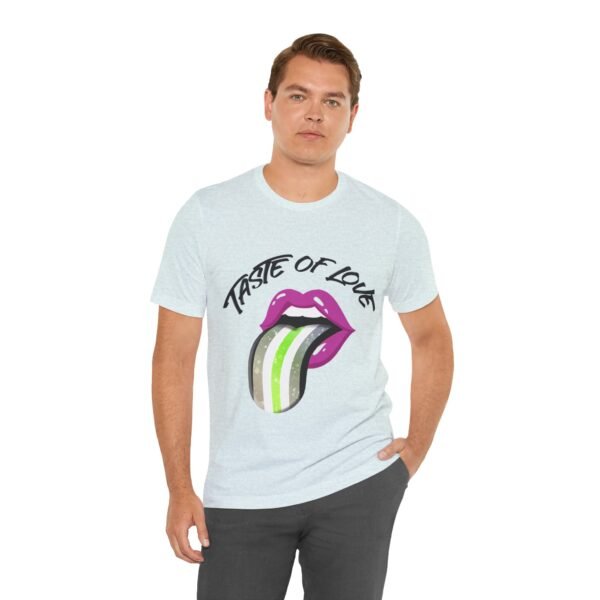 Agender Flag T-shirt Valentines Day Unisex Size - Taste Of Love - Image 22