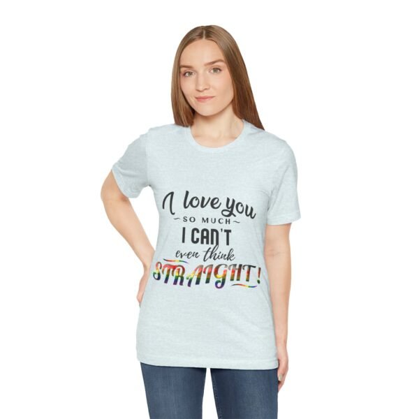 Philadelphia Flag T-shirt Valentines Day Unisex Size - I Can't Even Think Straight - Image 29