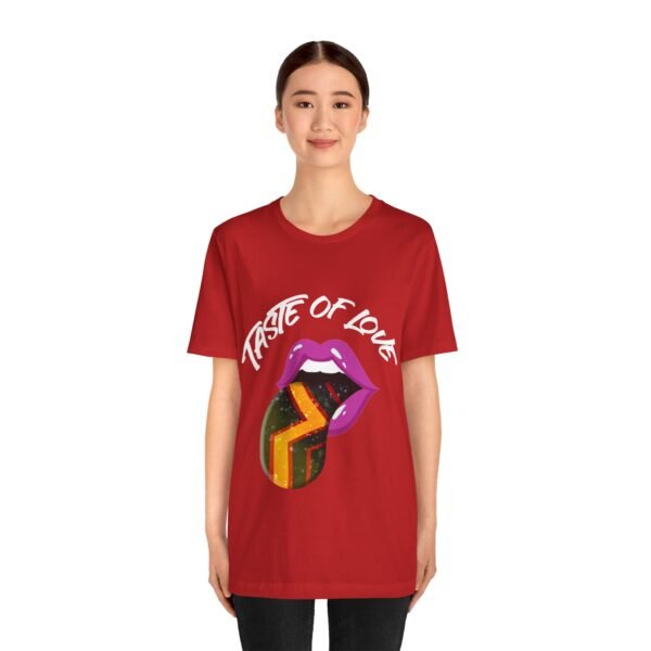 Rubber Flag T-shirt Valentines Day Unisex Size - Taste Of Love - Image 35