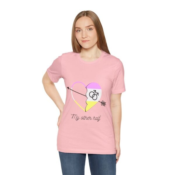 Twink Flag T-shirt Valentines Day Unisex Size - My Other Half - Image 29