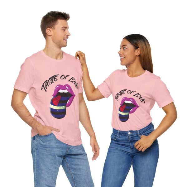 Leather Flag T-shirt Valentines Day Unisex Size - Taste Of Love - Image 32