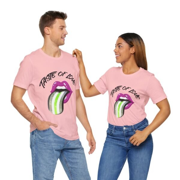 Agender Flag T-shirt Valentines Day Unisex Size - Taste Of Love - Image 32