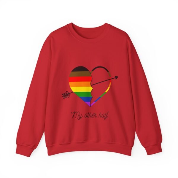 Philadelphia Flag Heavy Blend Crewneck Sweatshirt Valentines Day Unisex Size - My Other Half - Image 17