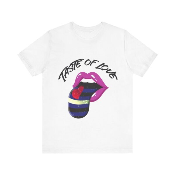 Leather Flag T-shirt Valentines Day Unisex Size - Taste Of Love